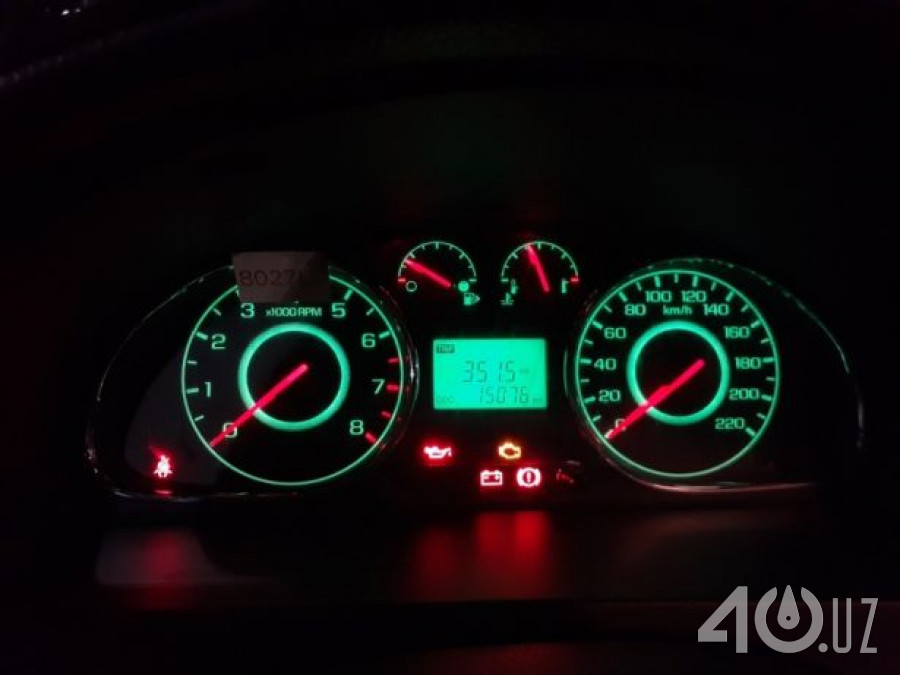 Chevrolet Uz Lacetti II (Gentra) c ГБО