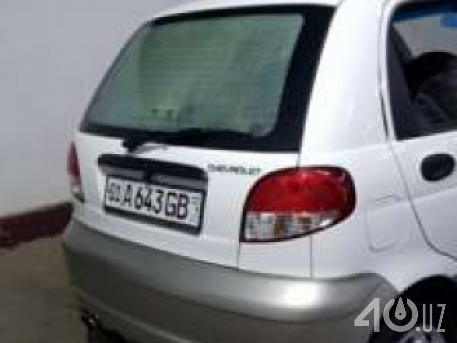 Chevrolet Uz Matiz I Рестайлинг