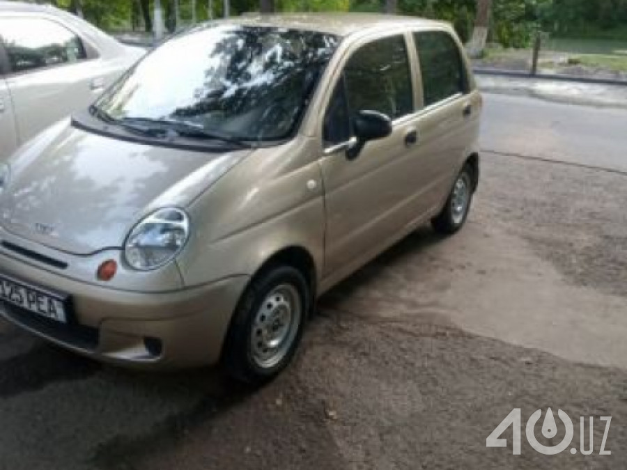 Chevrolet Uz Matiz I Рестайлинг
