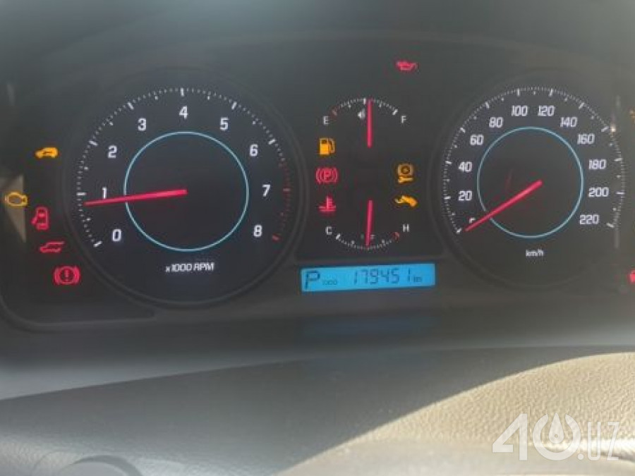 Chevrolet Uz Captiva I Рестайлинг