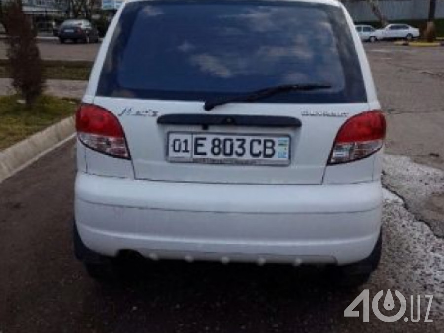Chevrolet Uz Matiz I Рестайлинг