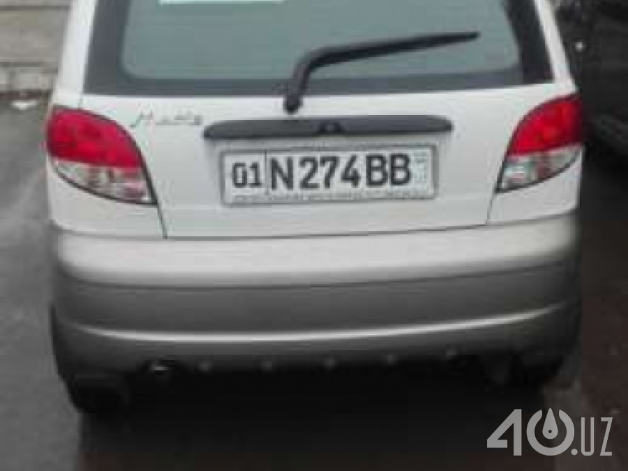 Chevrolet Uz Matiz I Рестайлинг