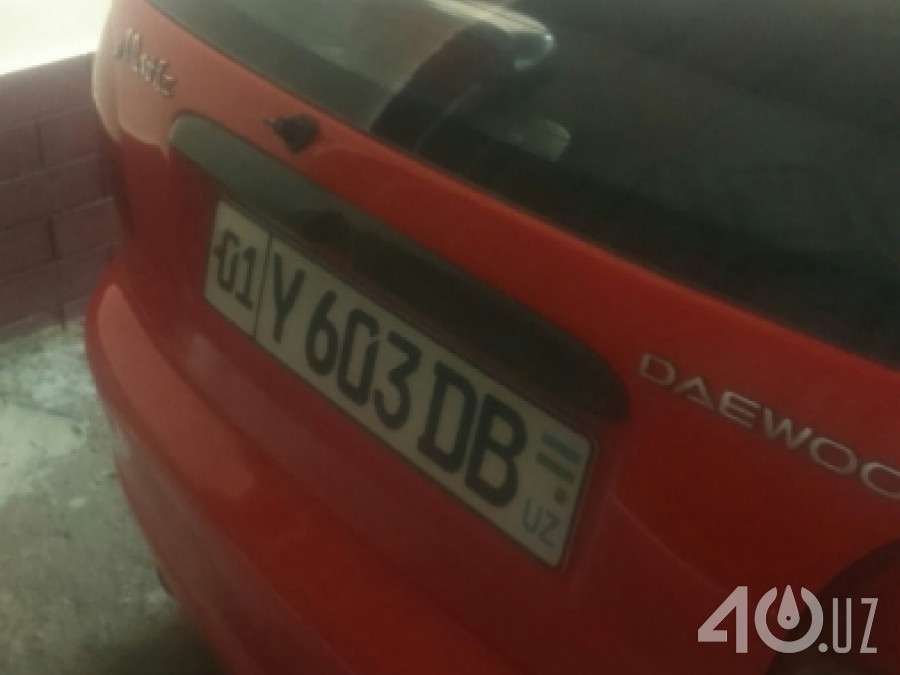 Daewoo Uz Matiz I Рестайлинг