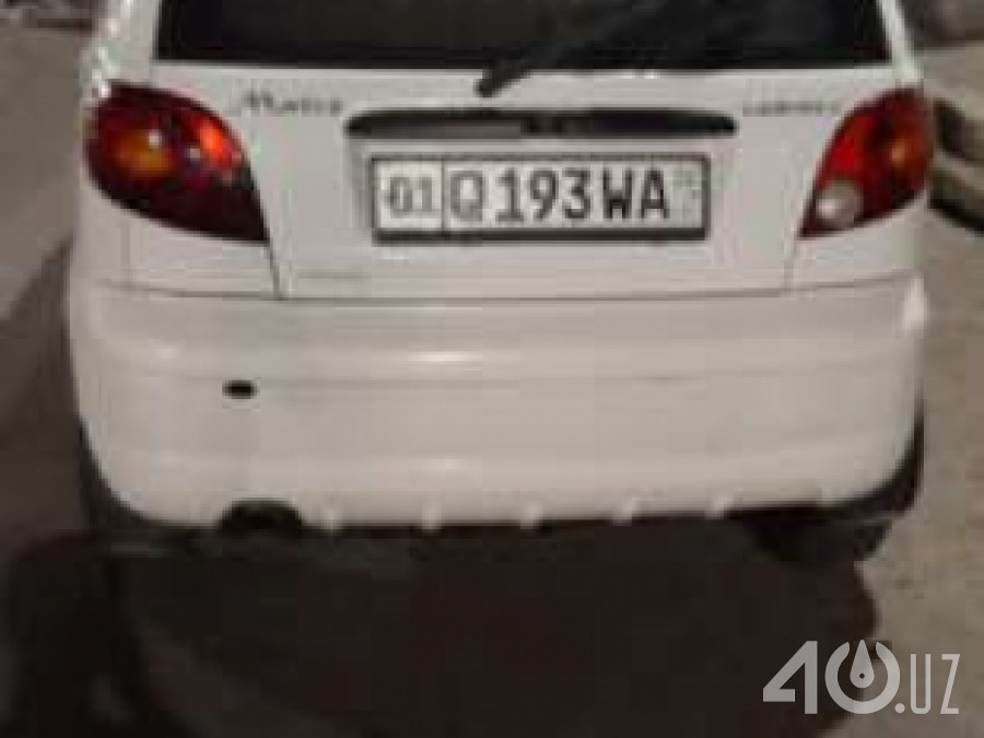 Chevrolet Uz Matiz I Рестайлинг