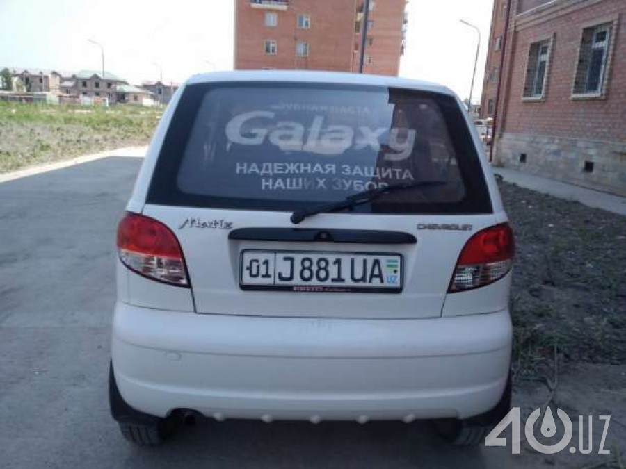 Chevrolet Uz Matiz I Рестайлинг