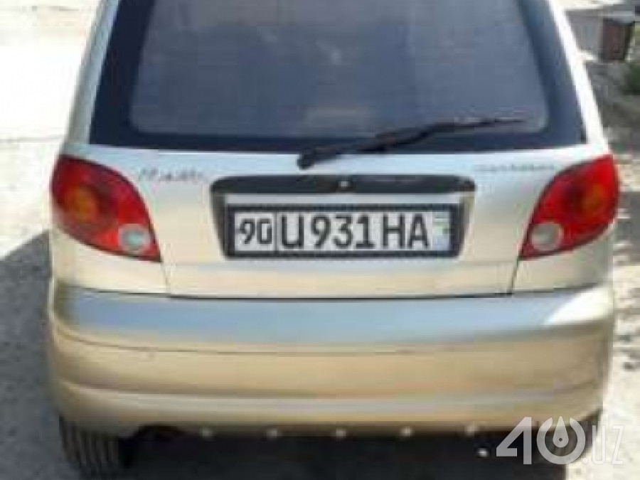 Chevrolet Uz Matiz I Рестайлинг