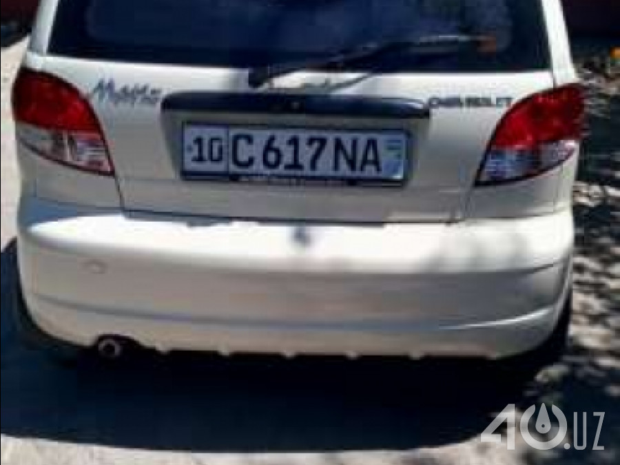 Chevrolet Uz Matiz I Рестайлинг