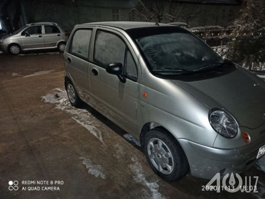 Chevrolet Uz Matiz I Рестайлинг