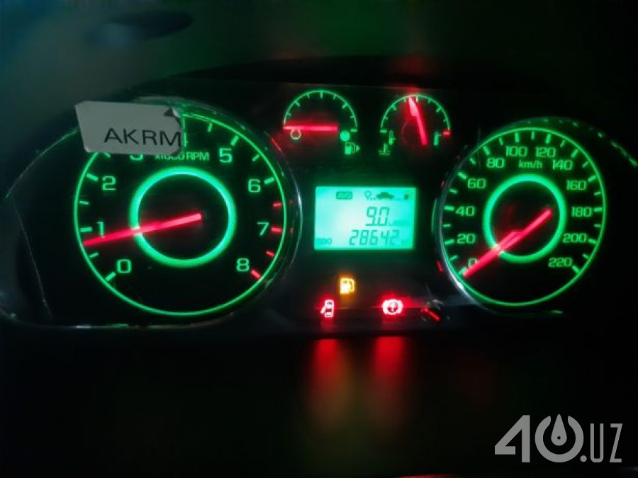 Chevrolet Uz Lacetti II (Gentra) c ГБО