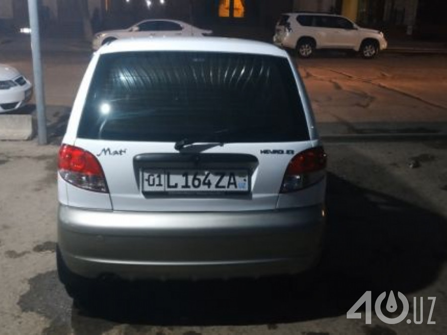 Chevrolet Uz Matiz I Рестайлинг