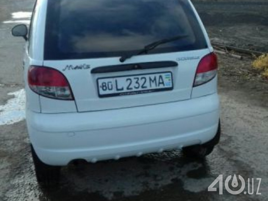 Chevrolet Uz Matiz I Рестайлинг