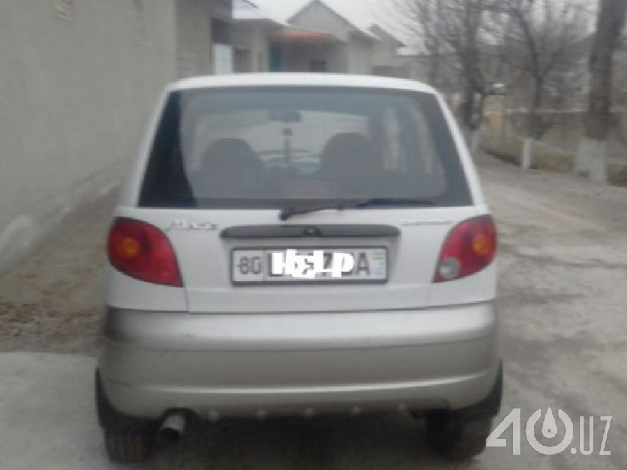 Chevrolet Uz Matiz I Рестайлинг