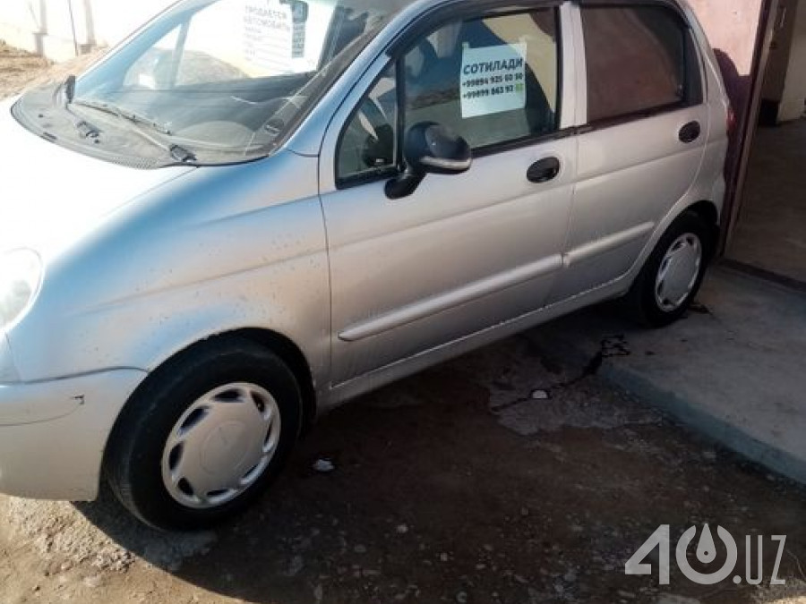 Chevrolet Uz Matiz I Рестайлинг