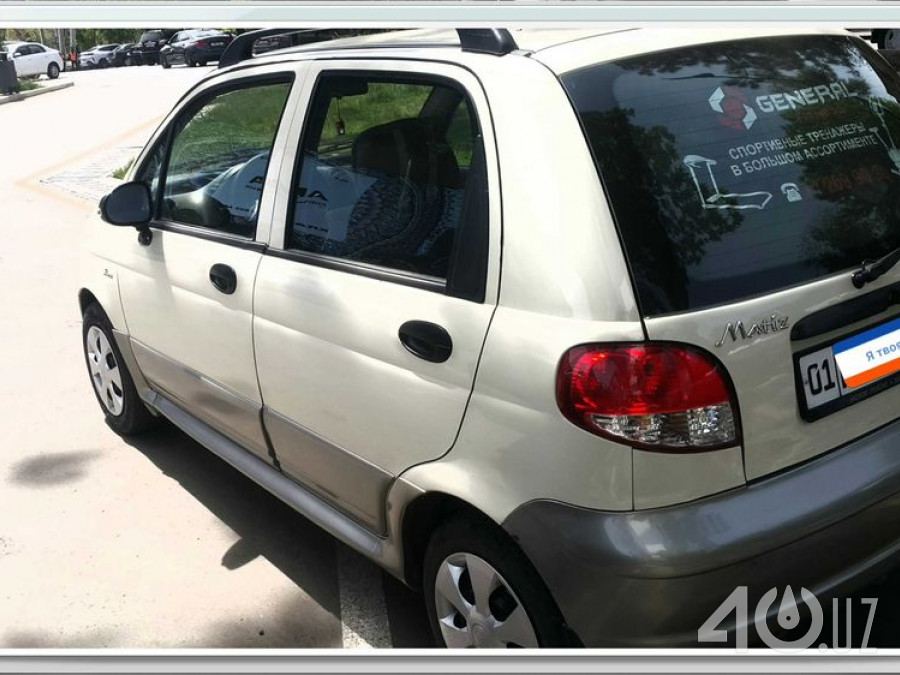 Chevrolet Uz Matiz I Рестайлинг
